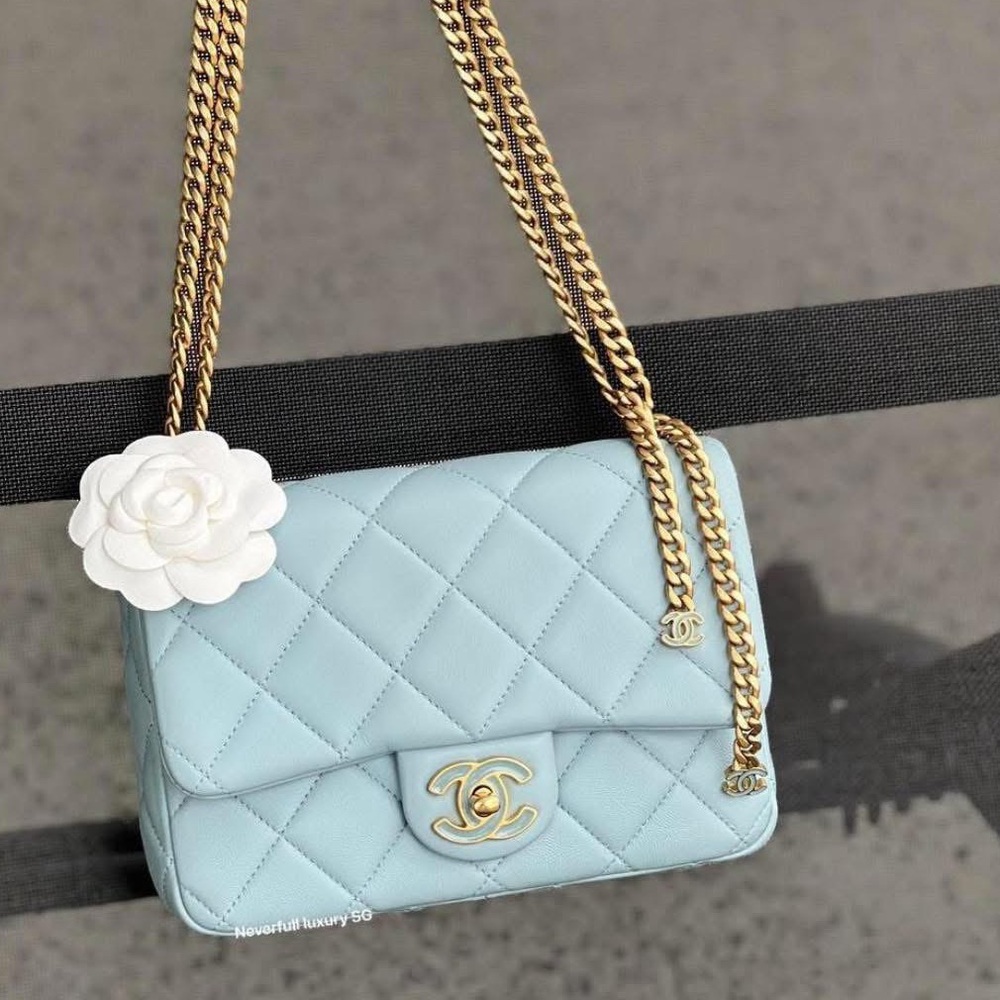 22P flap bag small Chanel bag